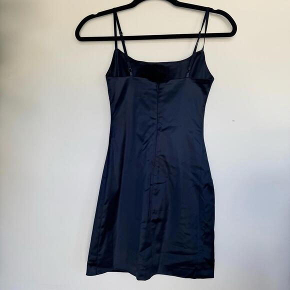 Aritzia Ten by Babaton Passion Satin Mini Slip Dress - Picture 8 of 14